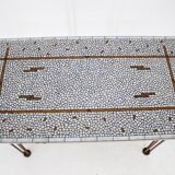 Mid-Century Modern Brass Mosaic Conference Table, 1960s