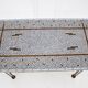 Table de conférence en mosaïque de laiton de style mid-century modern, années 1960.
