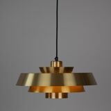 Danish vintage pendant lamp Nova by Jo Hammerborg, Fog og Morup, 1963