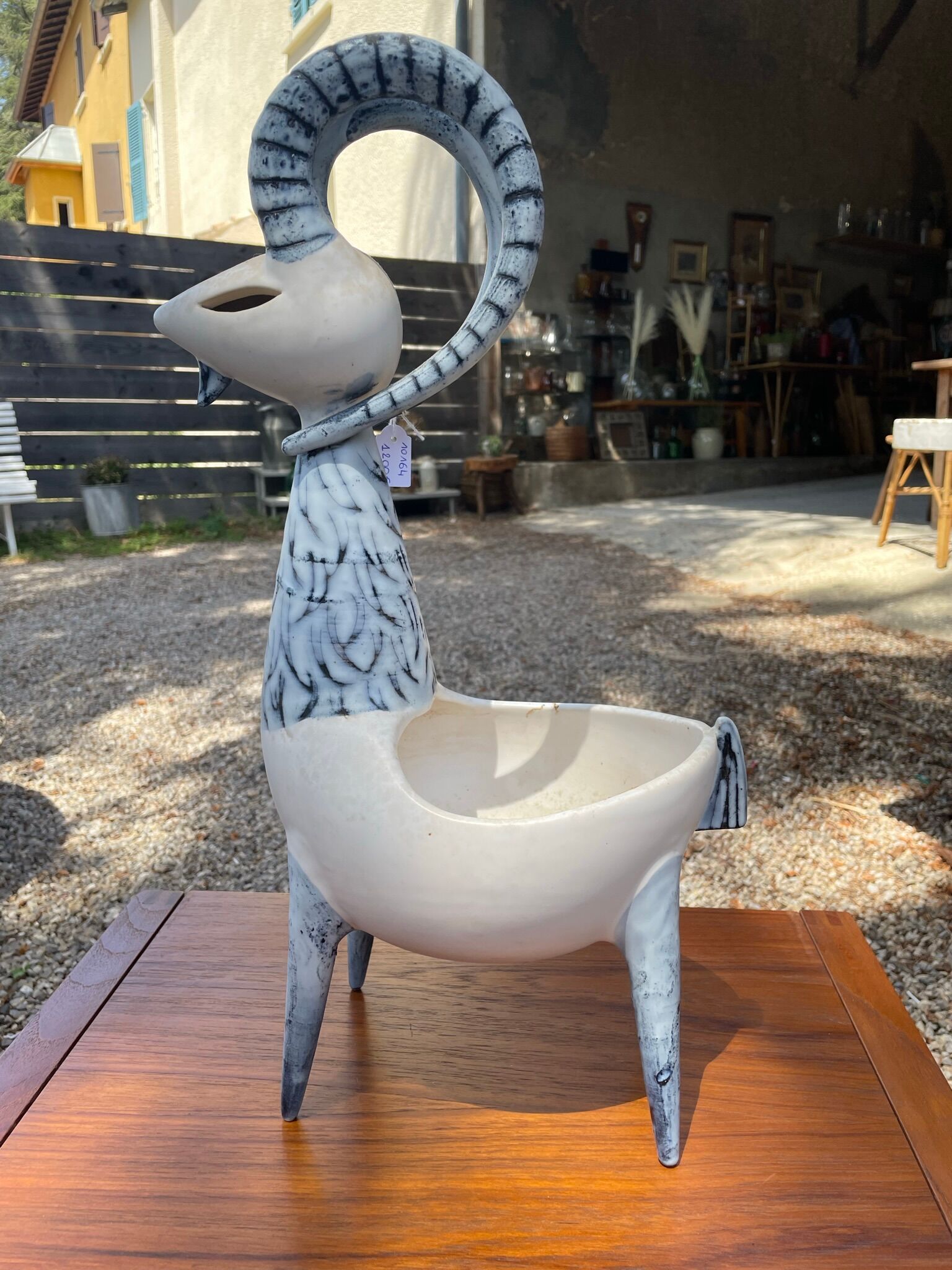 Empty ceramic pocket Lucien Neuquelman