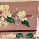 Hand-painted wooden basket – vintage charm and folk authenticity