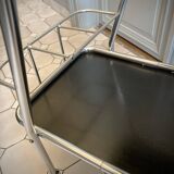 French Regency style metal serving trolley 1950