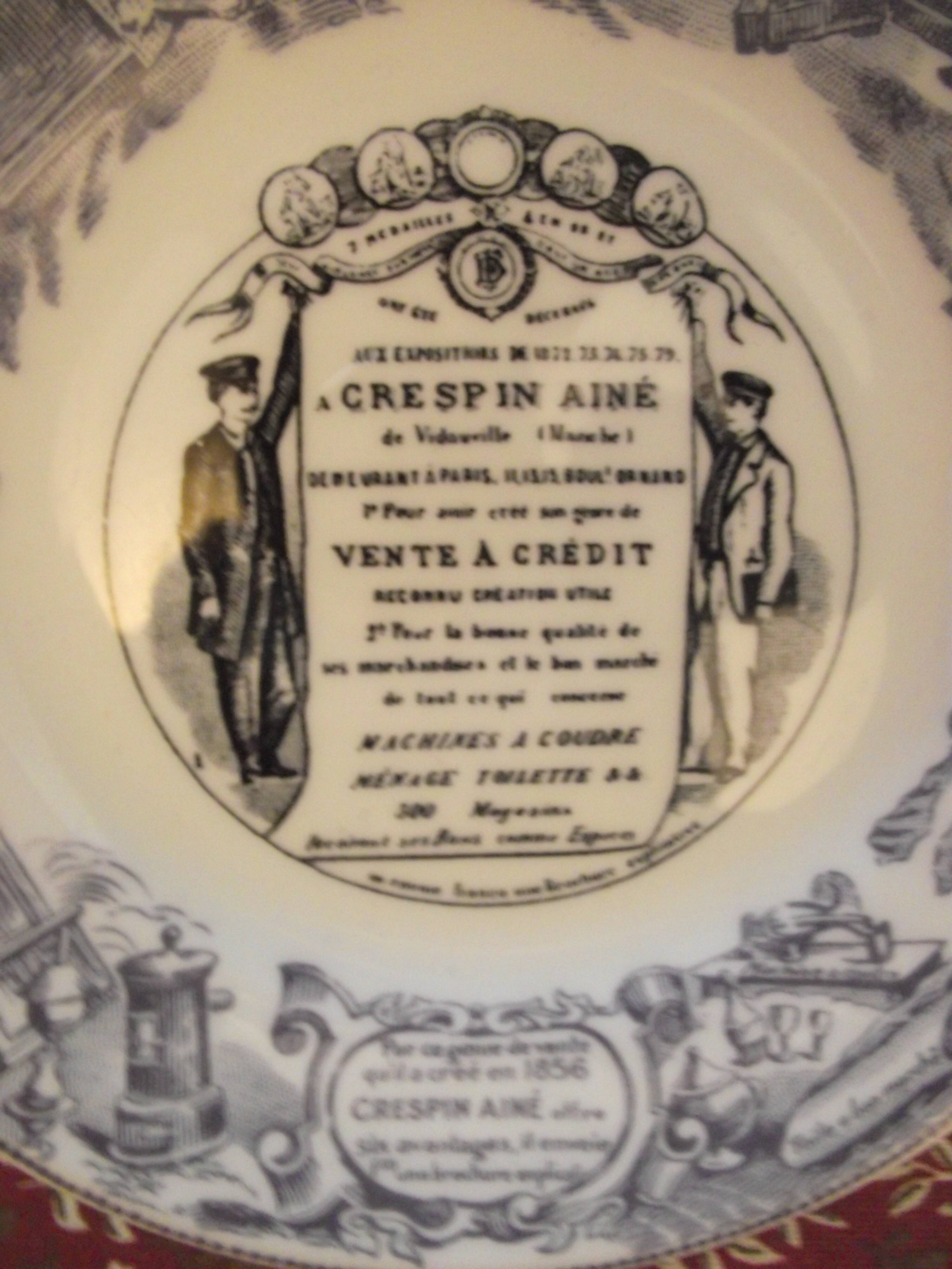 Former advertising plate store Crespin Ainé in Paris