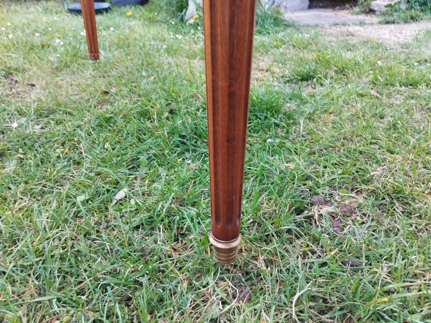 Antique Louis XVI style desk with drawers