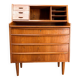 Commode à écrire en teck danois des années 1960