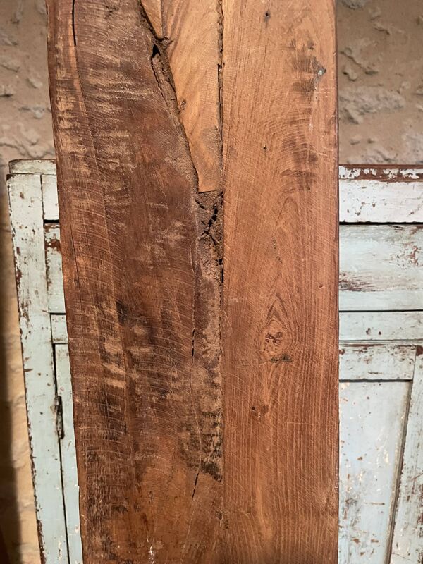 Demi colonne indienne en bois