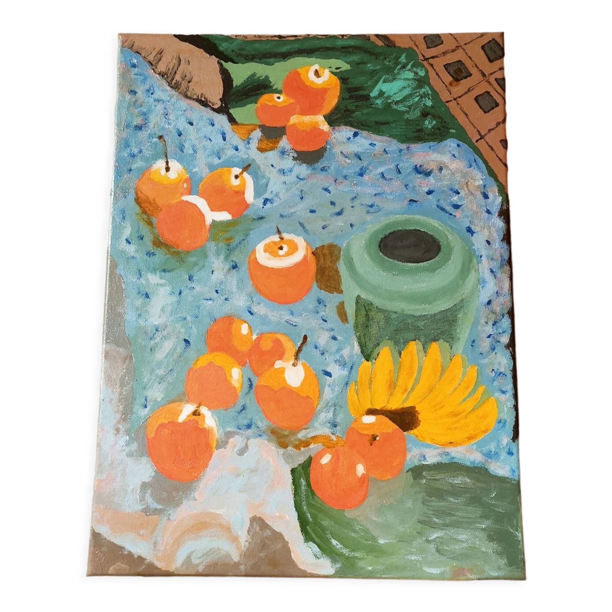 Contemporary Still Life, oil on canvas
