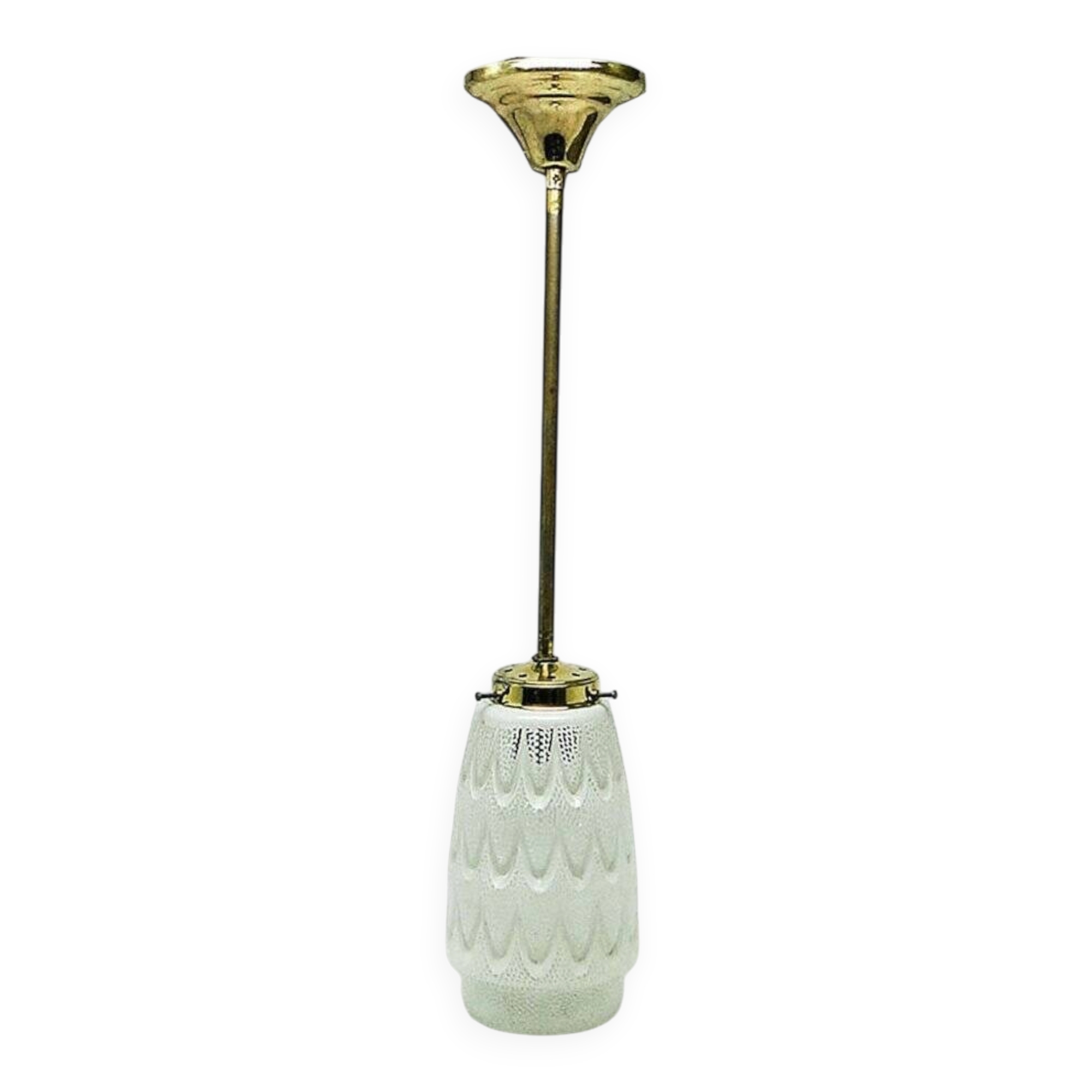 Postmodern pendant lamp from Polam, Poland, 1950s