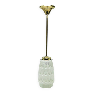 Postmodern pendant lamp from Polam, Poland, 1950s