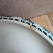 Old iron earth vegetable light – Onnaing pottery – Sorbier decoration