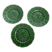 Sarreguemines grape barbotine dessert plates
