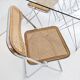 Set of 6 'Plia' folding chairs by Giancarlo Piretti for Anonima Castelli 1970s