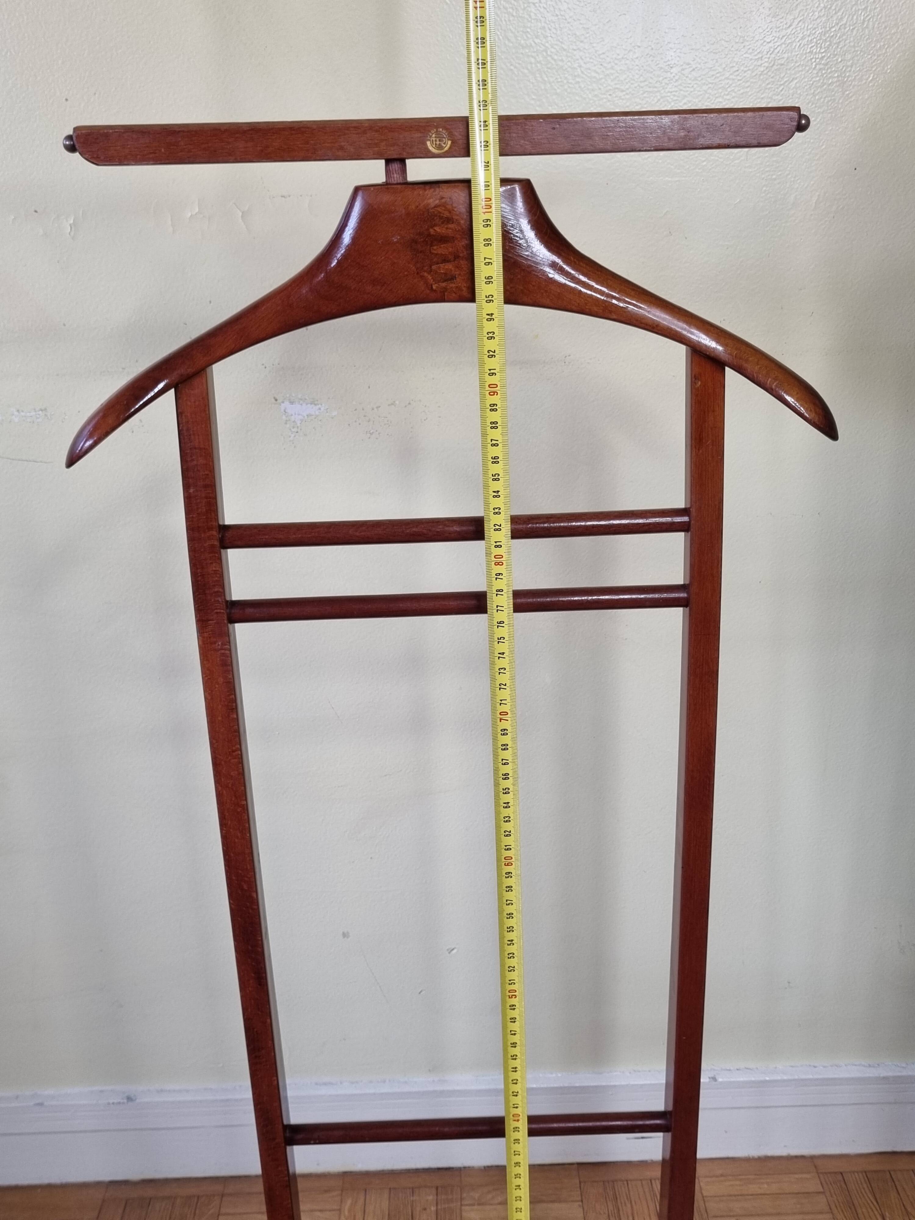 Fratelli Reguitti wooden valet, 1950s, 104 cm