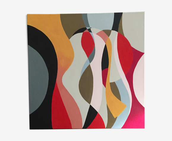 Taleau peinture geometry