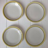 4 plates (2 deep, 2 flat)