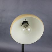 1970s Hungarian Gooseneck Desk Lamp, Cappuccino Mid Century Table Light