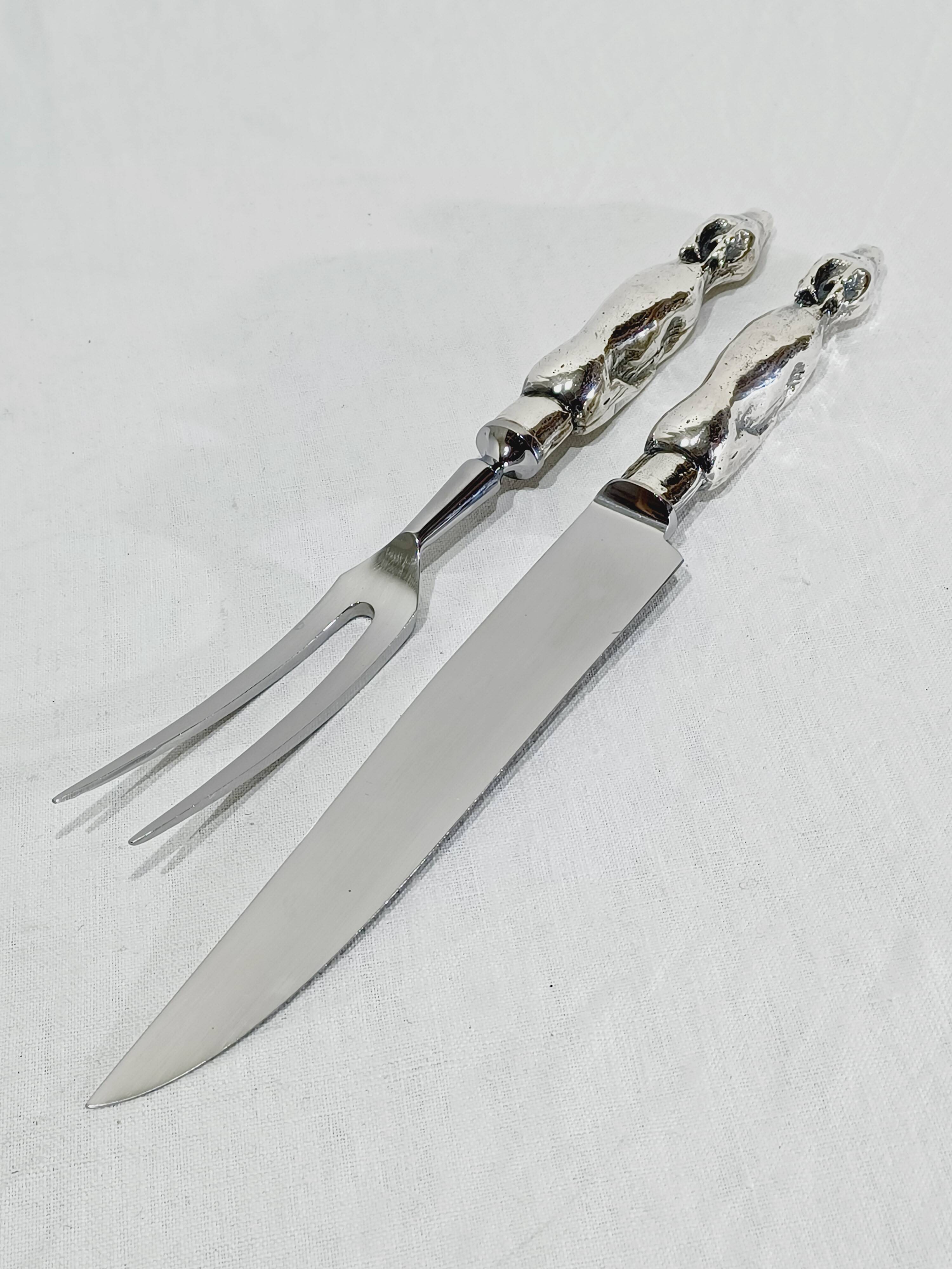 Carving utensils for deer.