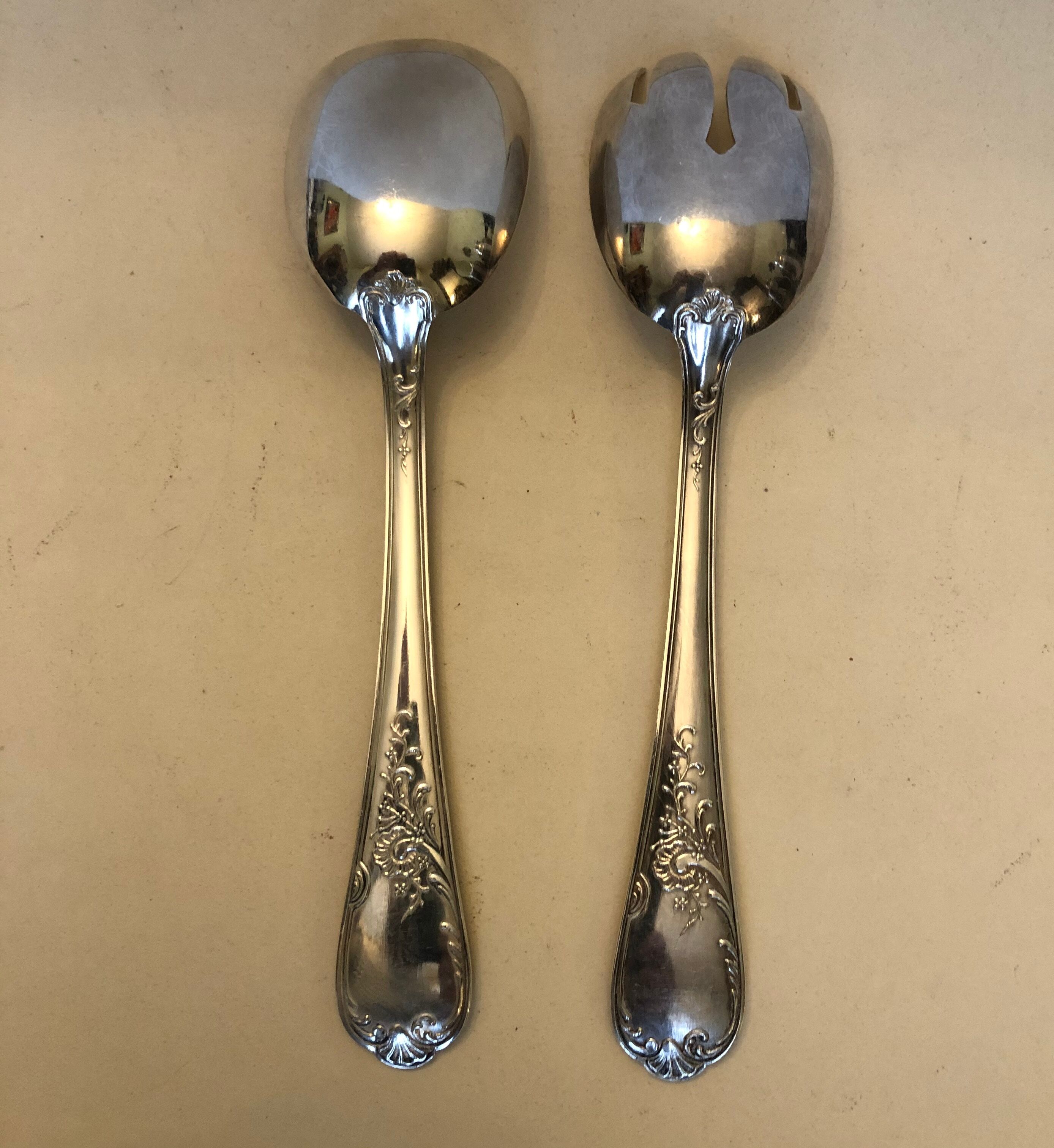 Silver metal service covers