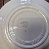 K&G Lunéville flat plates model Chantal set of 3 Art Nouveau style