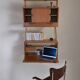 Teak wall secretary RIVAL, Vintage Scandinavian 1960s