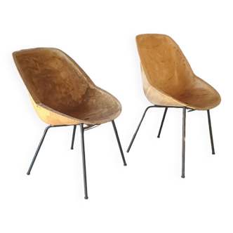 Chaises design années 50
