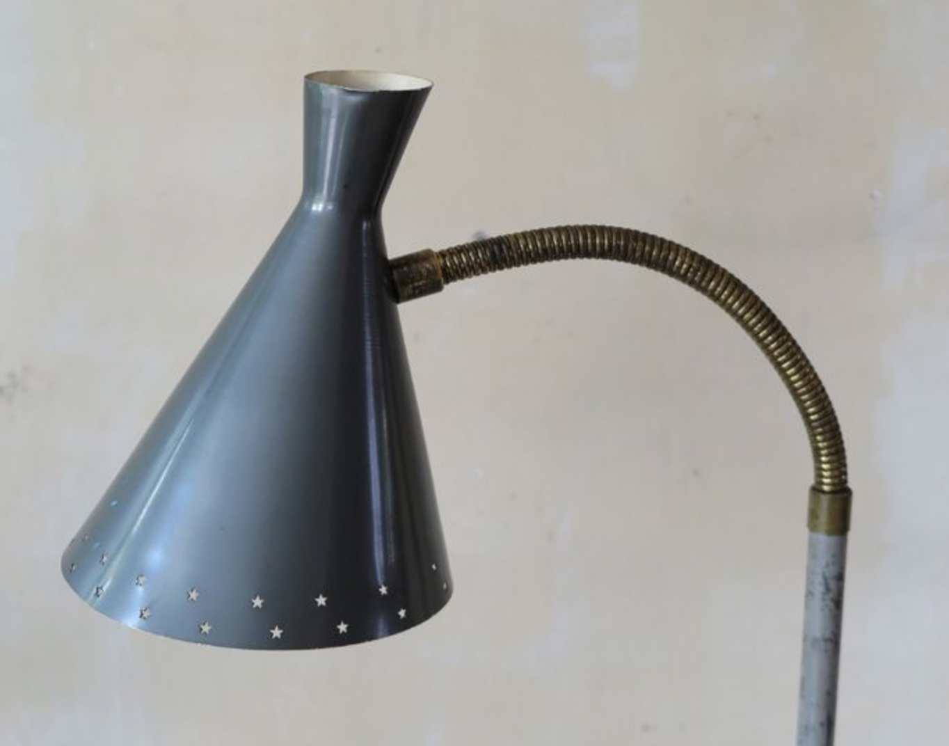 Lamppost with marble base Italy 1950s
