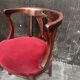 Paire de fauteuils de style art nouveau