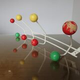 Coat door 8 patères balls color 50 60