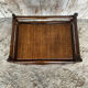 Vintage Rattan Bedside Table #E092