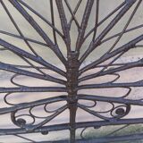 Rattan headboard