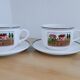 Cappuccino cups and saucers