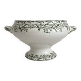 Soupière en terre de fer « Mimosas » Saint Amand et Hamage