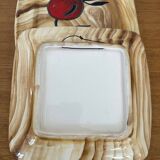 Pair of plates signed Grandjean Jourdan