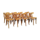 Lot de 8 chaises bistrot