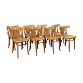 Lot de 8 chaises bistrot