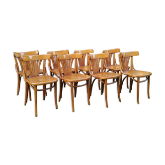 Set of 8 chairs Bistro