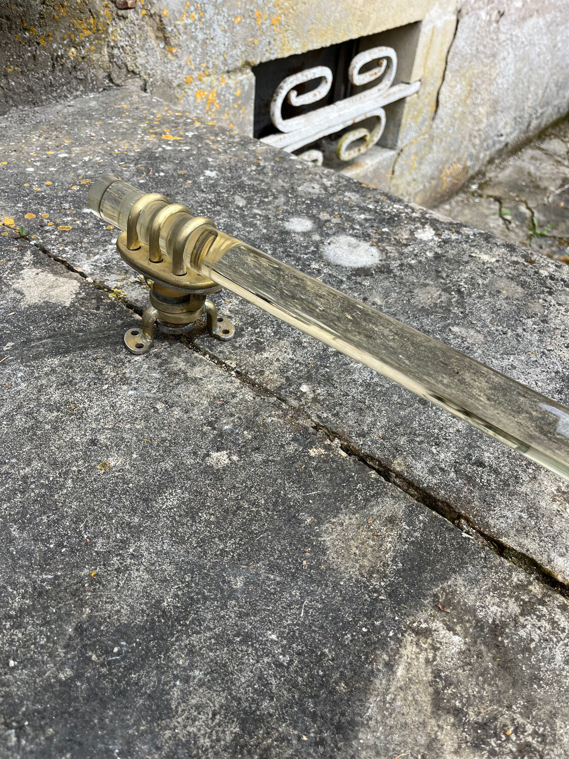 Department stores. Antique Art Deco door handle