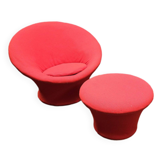 Champignon & pouf Pierre Paulin pour Artifort