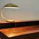 Mid century art deco / bauhaus brass table lamp by egon hillebrand 60s