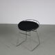 1960s Wire metal stools by Tomado from the Netherlands