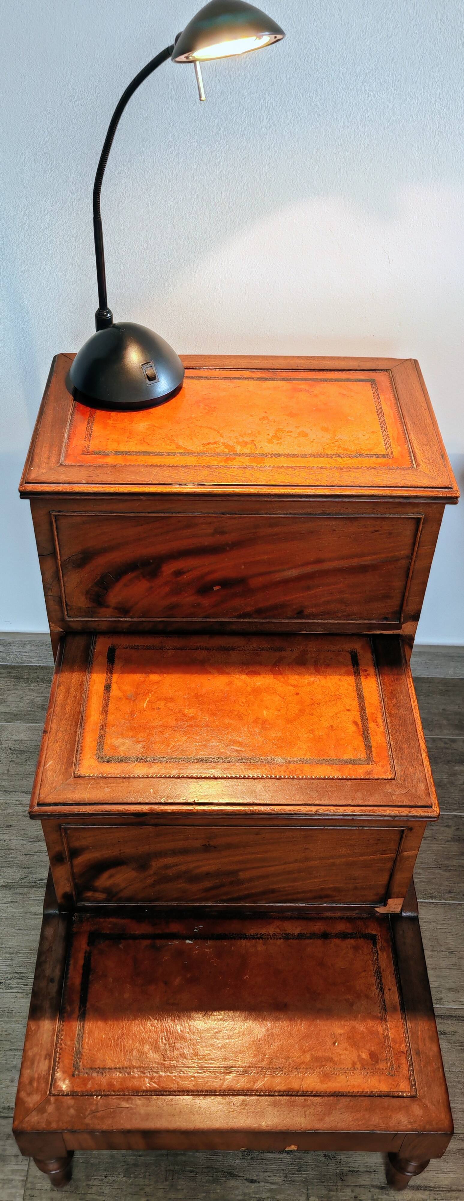 Pair of antique bedside tables – Napoleon III style