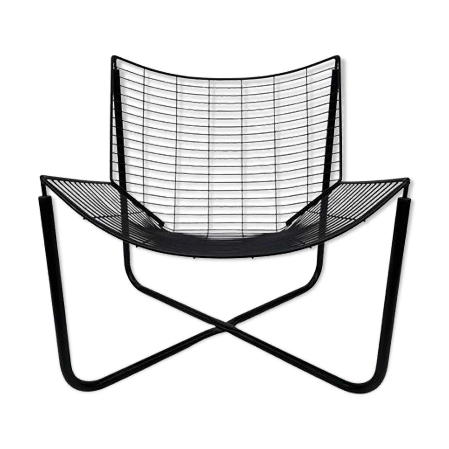 Niels Gammelgaard low chair vintage Jarpen chair for Ikea