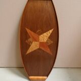 Plateau en bois vintage