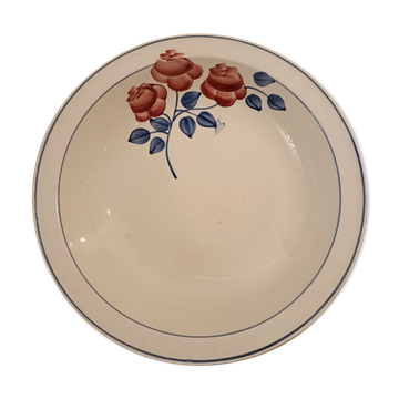 Hollow dish Creil and Montereau