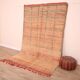 Peach Vintage Moroccan Rug 175 x 285 cm, Berber Wool Rug Handmade, Boho Rug