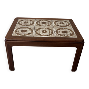 table basse en teck et