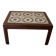 Coffee Table in Teak and Tiles