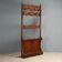 Antique coat rack in stained beech, Italy, 19th century.
