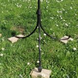 Wrought iron lamp