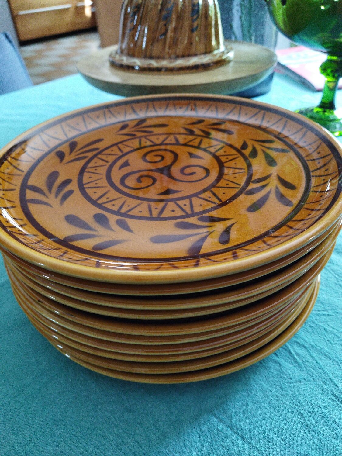 Flat plates argoat Gourin brittany